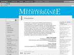 Les Cahiers de la Méditerranée Les Cahiers de la Méditerranée