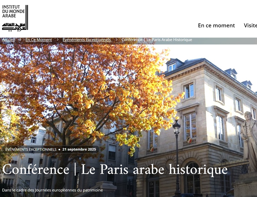Le Paris arabe historique