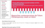 Congrès GIS MOMM 2025. Atelier Pensée philosophique et pensée mystique en islam, au-delà des binarités, Approches contemporaines de l’islam / Philosophical thought and mystical thought in Islam, beyond binaries, Contemporary views on Islam