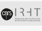 Institut de recherche et d'histoire des textes (Irht) Institut de recherche et d'histoire des textes (Irht)