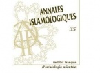 Annales Islamologiques Annales Islamologiques