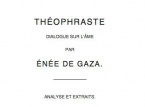 Théophraste (Énée de Gaza) Théophraste (Énée de Gaza)