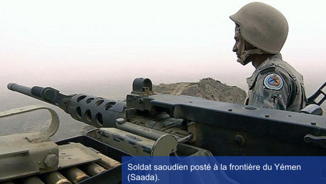 Soldat saoudien posté à la frontière du Yémen (Saada). Djamil Bassil/Al Jazeera. Soldat saoudien posté à la frontière du Yémen (Saada). Djamil Bassil/Al Jazeera.