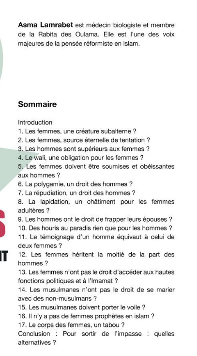 Islam et Femmes Islam et Femmes