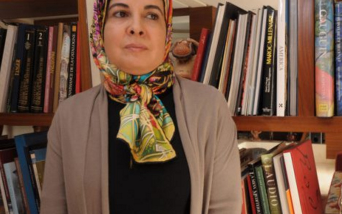 Asma Lamrabet est l'auteur du livre "Islam et Femmes : les questions qui fâchent". Ici en mai 2014 à Rabat. Photo copyright Hassan Ouazzani pour JA.