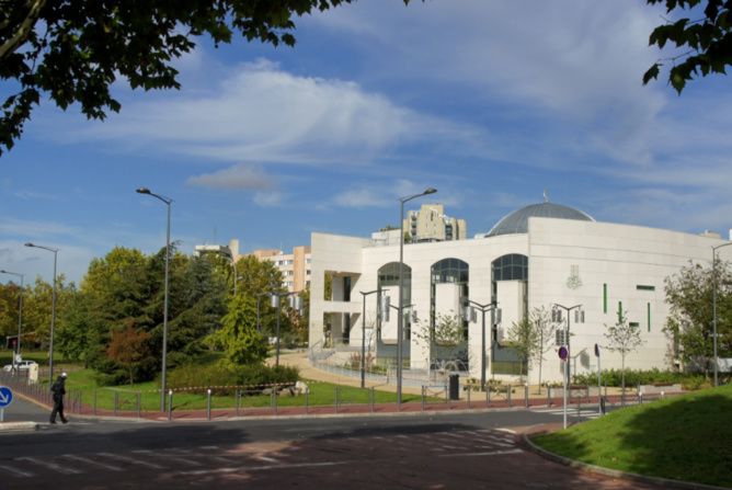 Mosquée de Créteil dans le Val de Marne. Photo domaine public