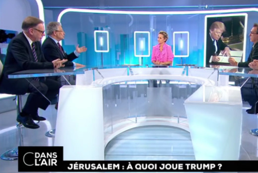 Jérusalem : à quoi joue Trump ? Vidéo de l'émission C dans l'air du 07.12.2017