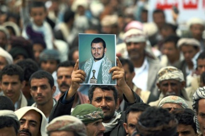 Janvier 2017, manifestation de Houtis à Sanaa / Source : albawabanews.net