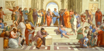 L'école d'Athènes / Raffaello Sanzio (domaine public) L'école d'Athènes / Raffaello Sanzio (domaine public)