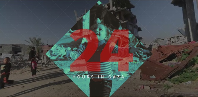 Interactive: 24 hours in Gaza
