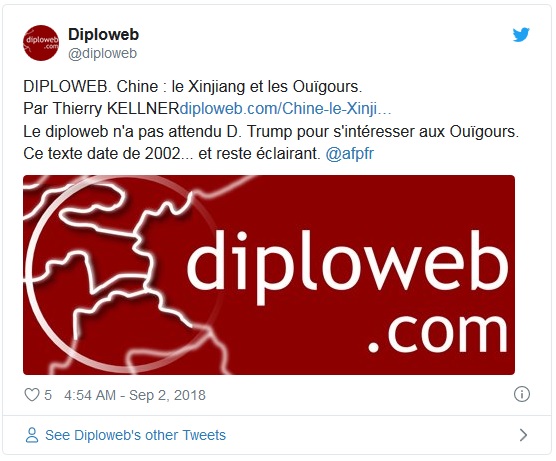Terreur chinoise contre les Ouïghours : quand l’histoire se répète Terreur chinoise contre les Ouïghours : quand l’histoire se répète