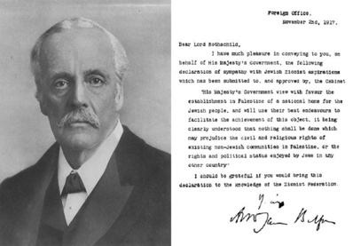 La déclaration Balfour