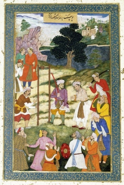 Brooklyn Museum - The Execution of Mansur Hallaj From the Warren Hastings Album Brooklyn Museum - The Execution of Mansur Hallaj From the Warren Hastings Album