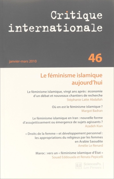 Le féminisme islamique aujourd'hui Le féminisme islamique aujourd'hui