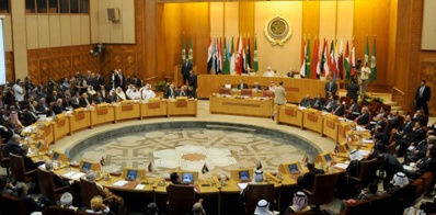 Une réunion de la ligue de la arabe
