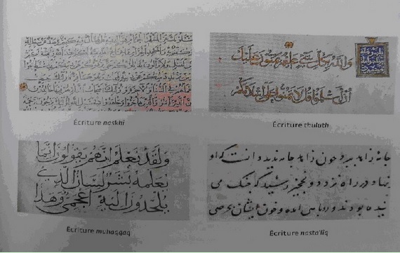 Différentes formes d'écriture Différentes formes d'écriture