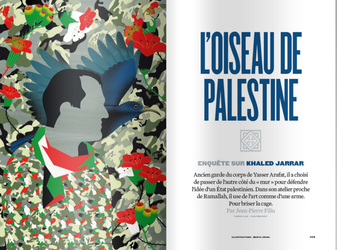 [Revue 21] L'oiseau de Palestine: Enquête sur Khaled Jarrar