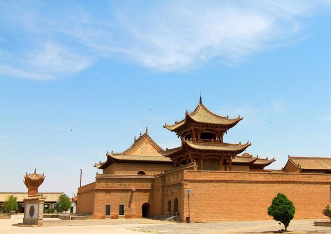 La grande mosquée de Tongxin. Crédit photo : François Dubé La grande mosquée de Tongxin. Crédit photo : François Dubé