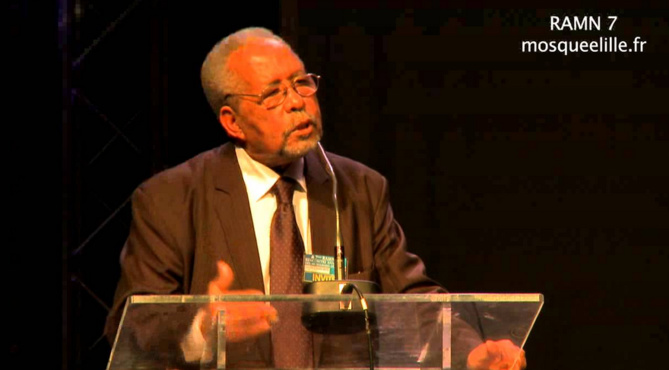 Dr Abderezzak Guessoum, Pdt de l'Association des Oulémas Musulmans Algériens.