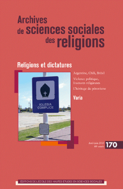 Religions et dictatures en Amérique latine Religions et dictatures en Amérique latine