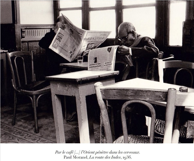 Le grand café du Nil à Alexandrie, © Katia Boyadjian Le grand café du Nil à Alexandrie, © Katia Boyadjian