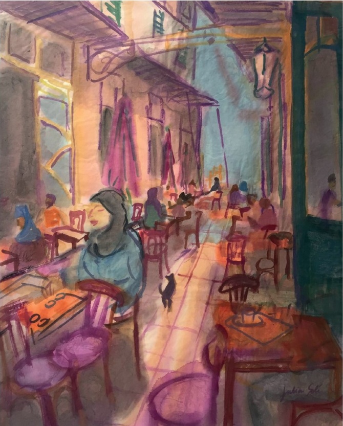 Julien Solé, Okelle à Alexandrie, 2018 © Julien Solé Julien Solé, Okelle à Alexandrie, 2018 © Julien Solé