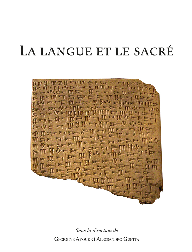 La langue et le sacré