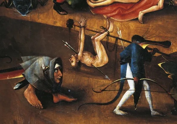 Jerome Bosch (1450-1516), Triptyque Le Jugement dernier (détail), circa 1504, Musée de l'Académie des Beaux-Arts de Vienne• Crédits : Leemage / Corbis Historical - Getty/Franceculture.fr