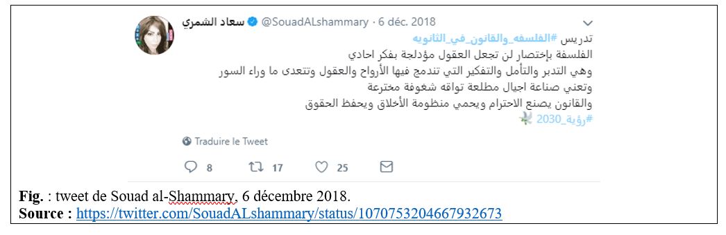 De la philosophie dans l’école saoudienne : les enjeux d’une « révolution » pédagogique dans l’Arabie de Mohammed Bin Salman