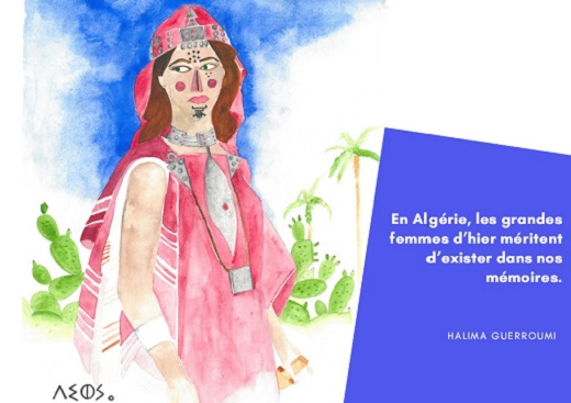 Figures algériennes par Halima Guerroumi 