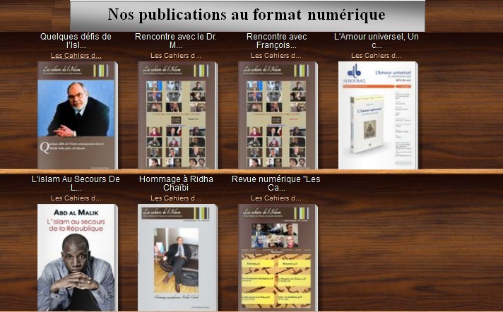 Nos publications au format numérique