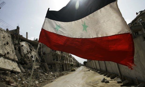 Le contrôle du gouvernement syrien dans la majeure partie de Homs ne fait aucun doute. Photograph : Joseph Eid/AFP/Getty Images