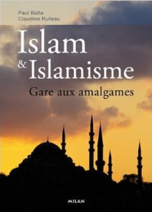 Illustration par la couverture de l'ouvrage de Paul Balta et Claudine Rulleau « Islam et islamisme, gare aux amalgames » (2008)