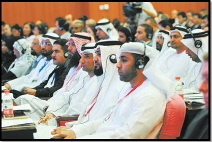 Participants arabes de l'Exposition Arabo-Chinoise, Yinchuan (Ningxia). CHINANET ningxia province network.