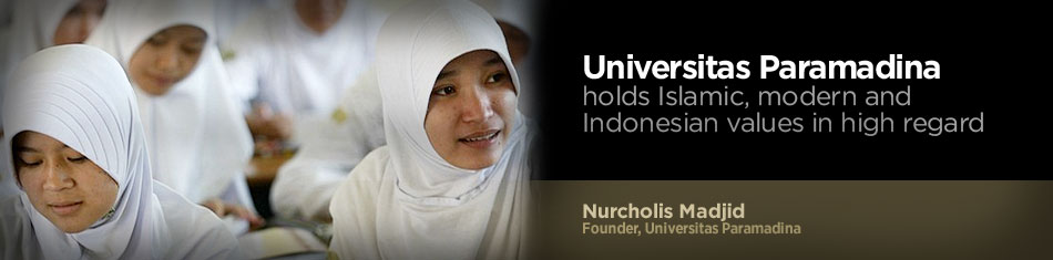 Nurcholish Madjid et la Fondation Paramadina Nurcholish Madjid et la Fondation Paramadina