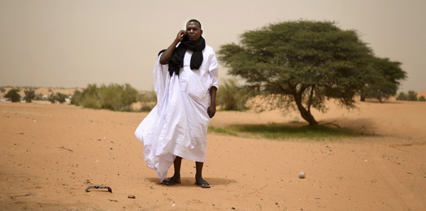 Biram Dah Abeid, fondateur de l'organisation Initiative pour la Résurgence du Mouvement abolitionniste. (Samuel Aranda-Panos-REA)/http://tempsreel.nouvelobs.com