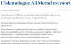 L'Islamologue Ali Mérad est mort (La Croix)