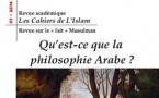 Qu'est ce que la philosophie Arabe ?