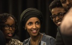 Ilhan Omar, une musulmane noire au Congrés américain.